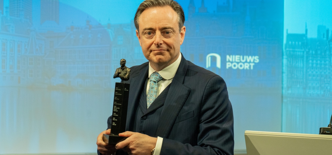 Pim Fortuyn Prijs 2023 voor Bart de Wever