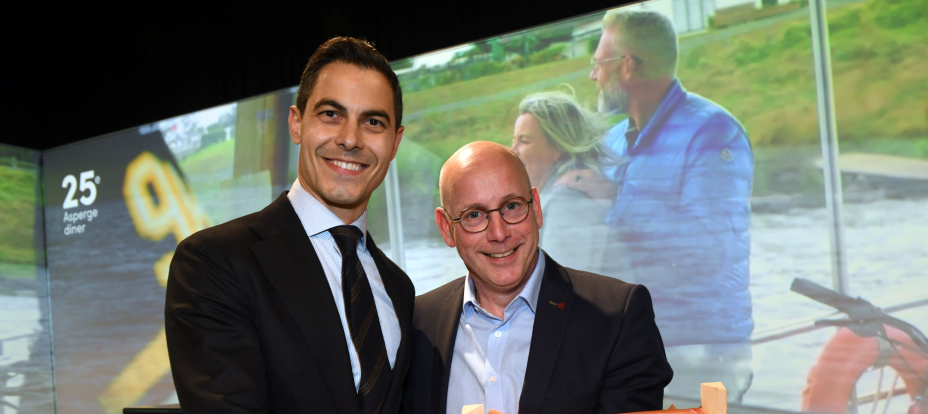 25e editie van het Aspergediner in Nieuwspoort