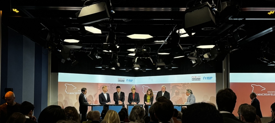 Campagneleidersdebat Gemeenteraadsverkiezingen 2026 in Nieuwspoort